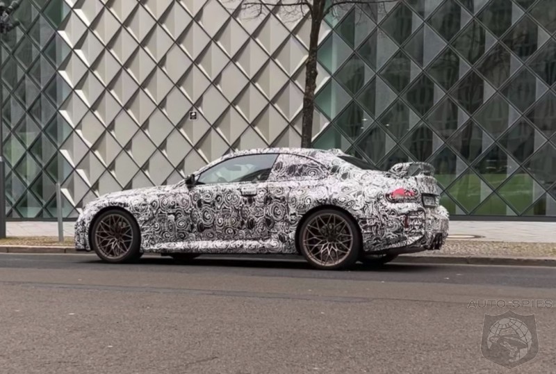 2023 BMW M2 Prototype Caught With Rear Mounted Wing